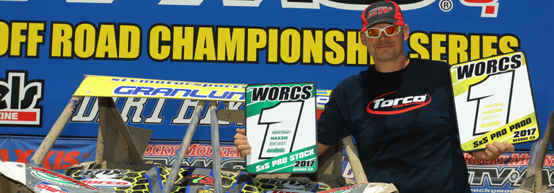 Nic Granlund Sweeps Glen Helen WORCS